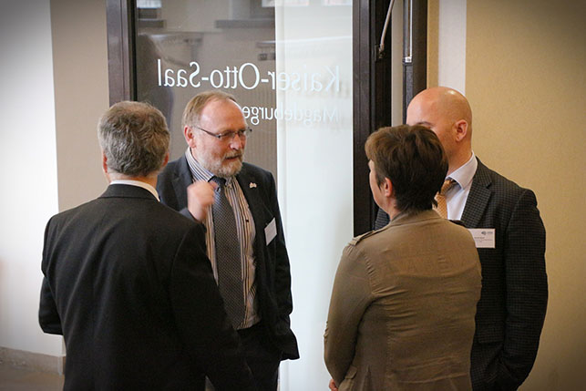 <p>Parlamentarischer Abend des CBBS 2014 (c) CBBS, Universität Magdeburg, Dirk Mahler</p>