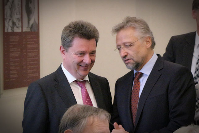 <p>Parlamentarischer Abend des CBBS 2014 (c) CBBS, Universität Magdeburg, Dirk Mahler</p>
