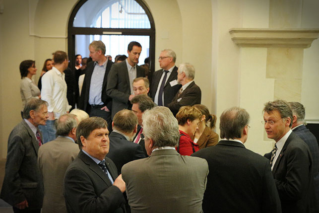 <p>Parlamentarischer Abend des CBBS 2014 (c) CBBS, Universität Magdeburg, Dirk Mahler</p>
