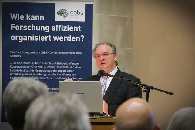 <p>Parlamentarischer Abend des CBBS 2014 (c) CBBS, Universität Magdeburg, Dirk Mahler</p>