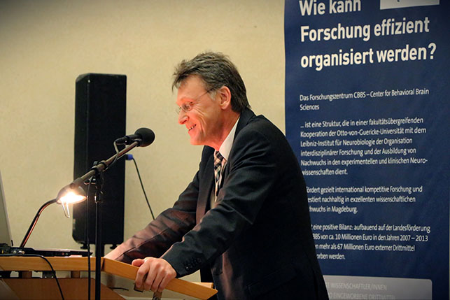 <p>Parlamentarischer Abend des CBBS 2014 (c) CBBS, Universität Magdeburg, Dirk Mahler</p>