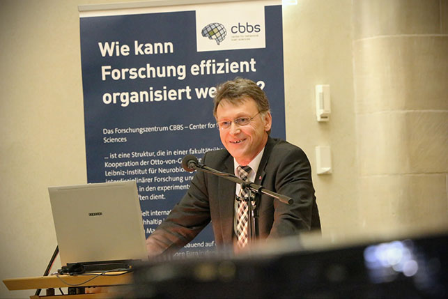 <p>Parlamentarischer Abend des CBBS 2014 (c) CBBS, Universität Magdeburg, Dirk Mahler</p>