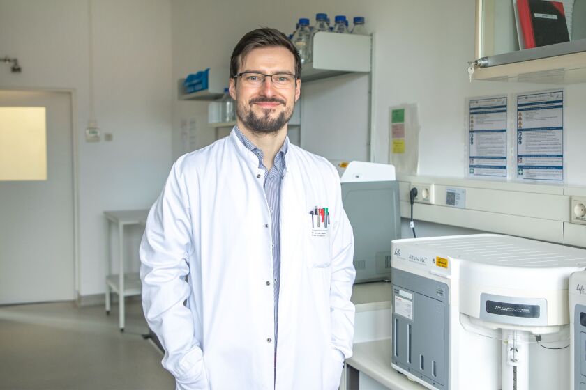 Dr. rer. nat. Johannes Steffen - (c) Melitta Schubert_Universitätsmedizin Magdeburg Dr. rer. nat. Johannes Steffen - (c) Melitta Schubert/Universitätsmedizin Magdeburg